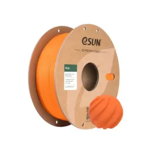 eSUN PLA+ 1.75mm 3D Printing Filament 1kg Orange | Enhanced Toughness | Biodegradable Polymer