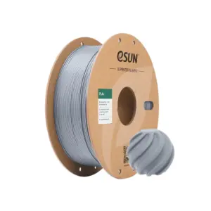 eSUN PLA+ 1.75mm 3D Printing Filament | Enhanced Toughness & Layer Adhesion | 1kg Silver Spool