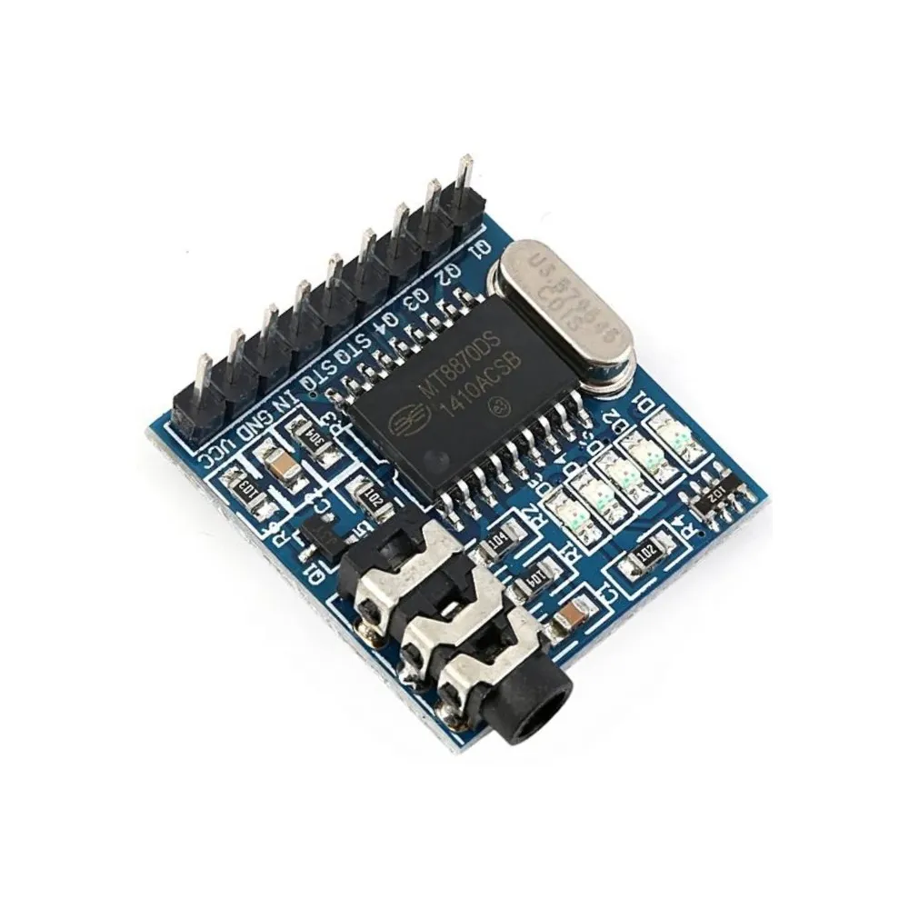 Generic MT8870 DTMF Decoder Module | Precision Audio Signal Processing | Robust Telephony Integration