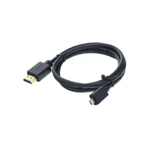 Generic Micro HDMI to HDMI Cable - High-Speed 4K UHD Support | Gold-Plated Connectors