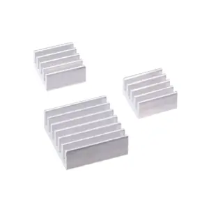 Generic Raspberry Pi 3 Aluminium Heat Sink Kit | Optimal Thermal Management | Enhanced Durability
