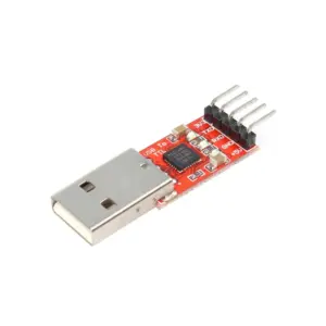 Generic CP2102 USB 2.0 to TTL UART Serial Converter Module | High-Speed Data Transfer | Integrated 3.3V/5V Power Output
