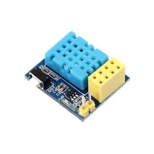 Generic ESP8266 ESP-01 DHT11 Wi-Fi Temperature Humidity Sensor Module | Integrated IoT Connectivity | Real-time Environmental Monitoring