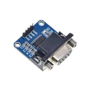 Generic MAX3232 RS232 to TTL Serial Converter Module | Bi-Directional Communication | Wide Voltage Compatibility
