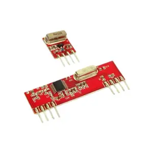 Generic 433MHz RF Wireless Transmitter Receiver Module | Low Power ASK/OOK | Remote Control Projects