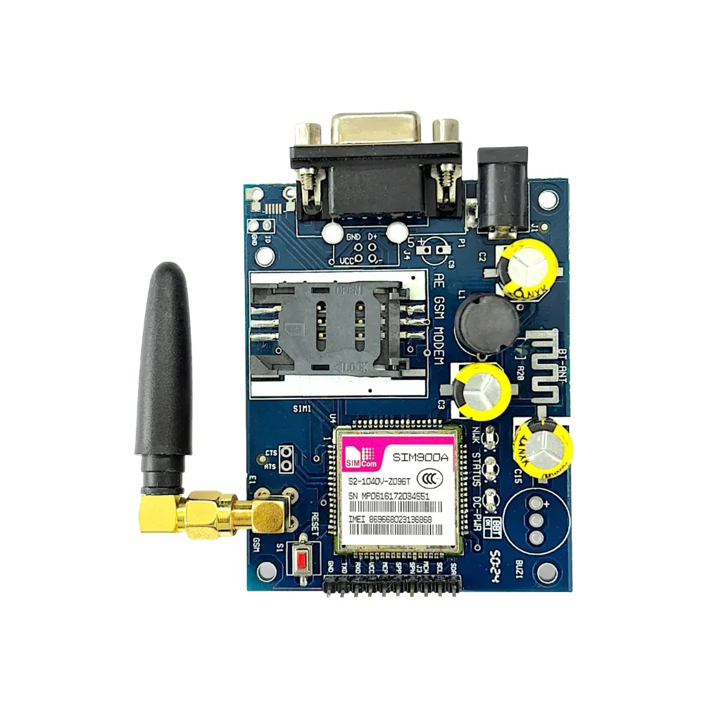 SIMCom SIM900A GSM Modem Module | Quad-Band Connectivity | SMS, Voice, Data for IoT