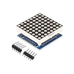 Generic MAX7219 8x8 Mini Dot Matrix LED Display | SPI Interface | Cascading Capability