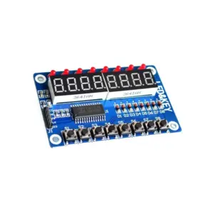 Generic TM638 8-Bit Digital LED Tube & Key Display Module | AVR Compatible | Integrated Driver
