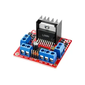 Generic L298N Motor Driver Board | Dual H-Bridge | 2A Current Control
