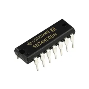 Generic 7408 Quad 2-Input AND Logic Gate IC - TTL Logic, DIP-14 Package (1 Piece)