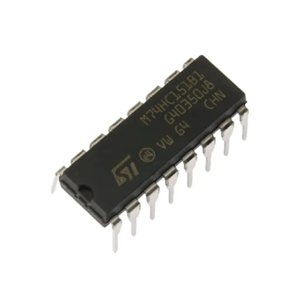 Generic 74HC151 8-Input Multiplexer IC | High-Speed CMOS Logic | DIP-16 Package