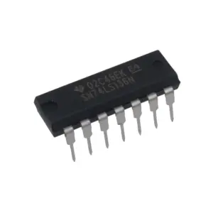Generic SN74LS136N Quad 2-Input Exclusive-OR Gate IC | Open-Collector Output | Low-Power Schottky TTL Logic