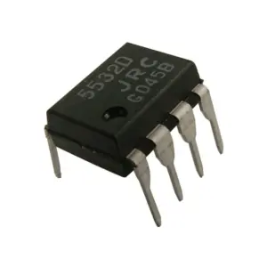 Generic NE5532 Dual High-Speed Audio Op-Amp | Low Noise Performance | DIP-8 Package