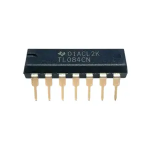 Generic TL084 Quad JFET Input Operational Amplifier IC | High Slew Rate | Low Noise Audio Applications