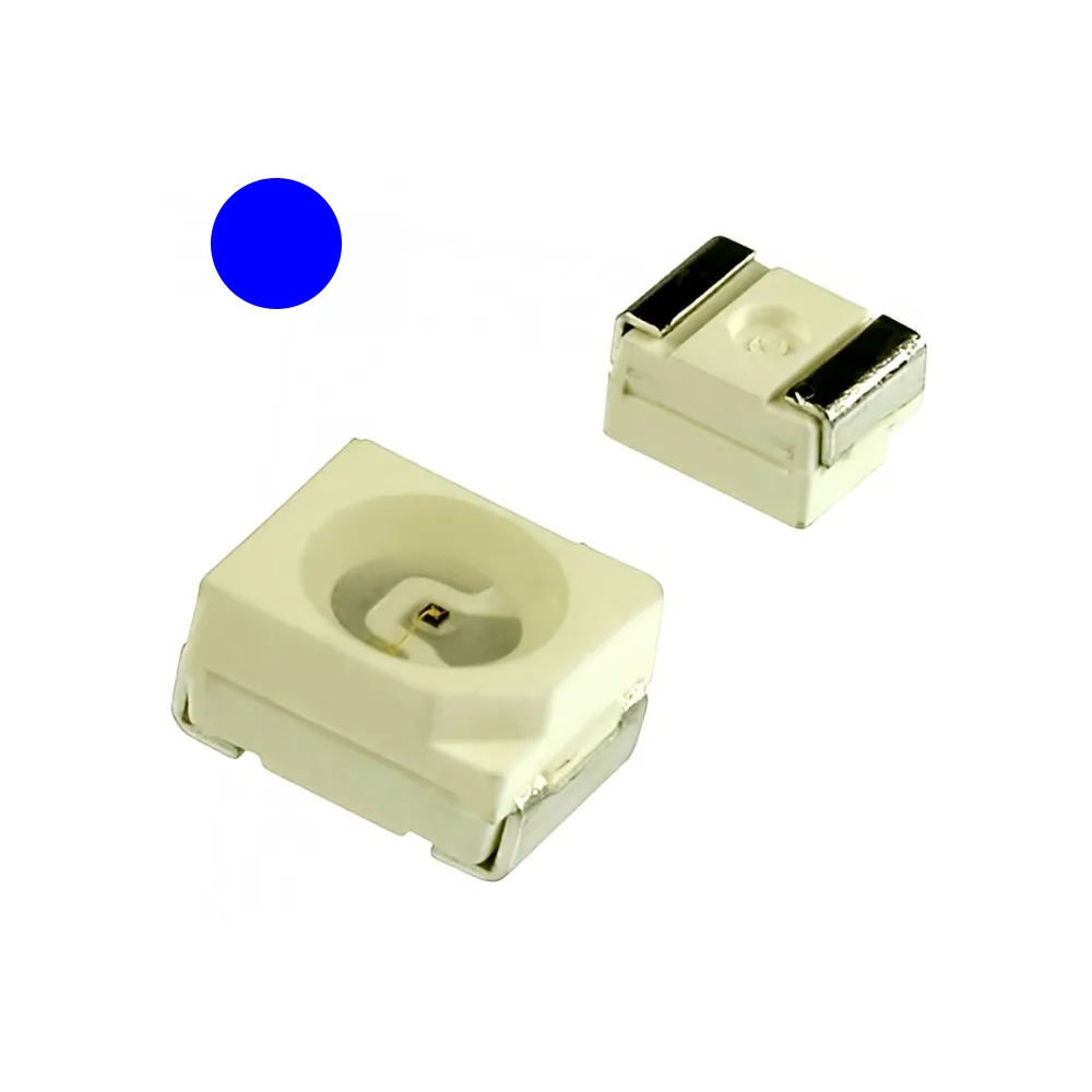 Generic 1210 3528 Surface Mount Round LED - Blue (Single Unit)
