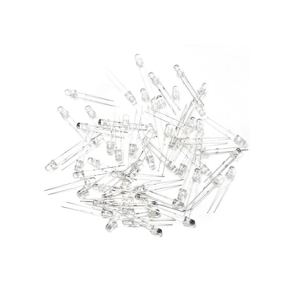 Generic LED Light Emitting Diode - 3mm White