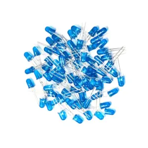 Generic 5mm Blue LED | High Brightness | Low Power Consumption