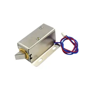 Generic DC 12V Electric Solenoid Lock | Cabinet Door Actuator | High Security & Low Power