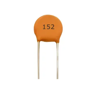 Generic 152K 1KV Ceramic Capacitor - 1500pF Value (±10%) | High Voltage Rating | Stable Performance