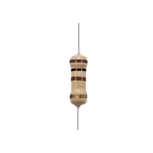 Generic 100 Ohm Carbon Film Resistor - 0.25W 5% Tolerance