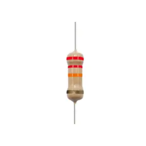 Generic 22K Ohm Carbon Film Resistor - 0.25W 5% Tolerance (Single Unit)