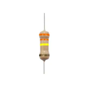 Generic 330K Ohm Carbon Film Resistor - 0.25W 5% Tolerance (Single Unit)