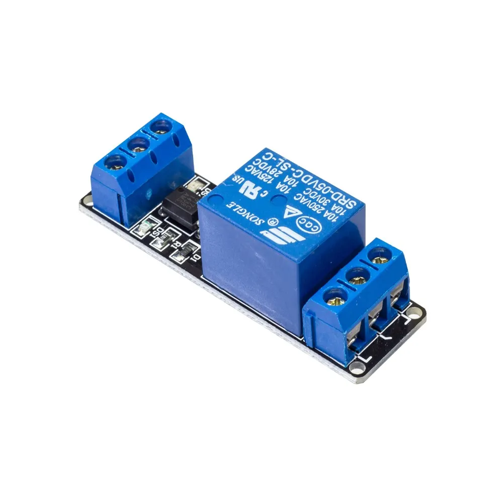 Generic SRD-05VDC-SL-C Relay Module | 1 Channel 5V Control | Optocoupler Isolation