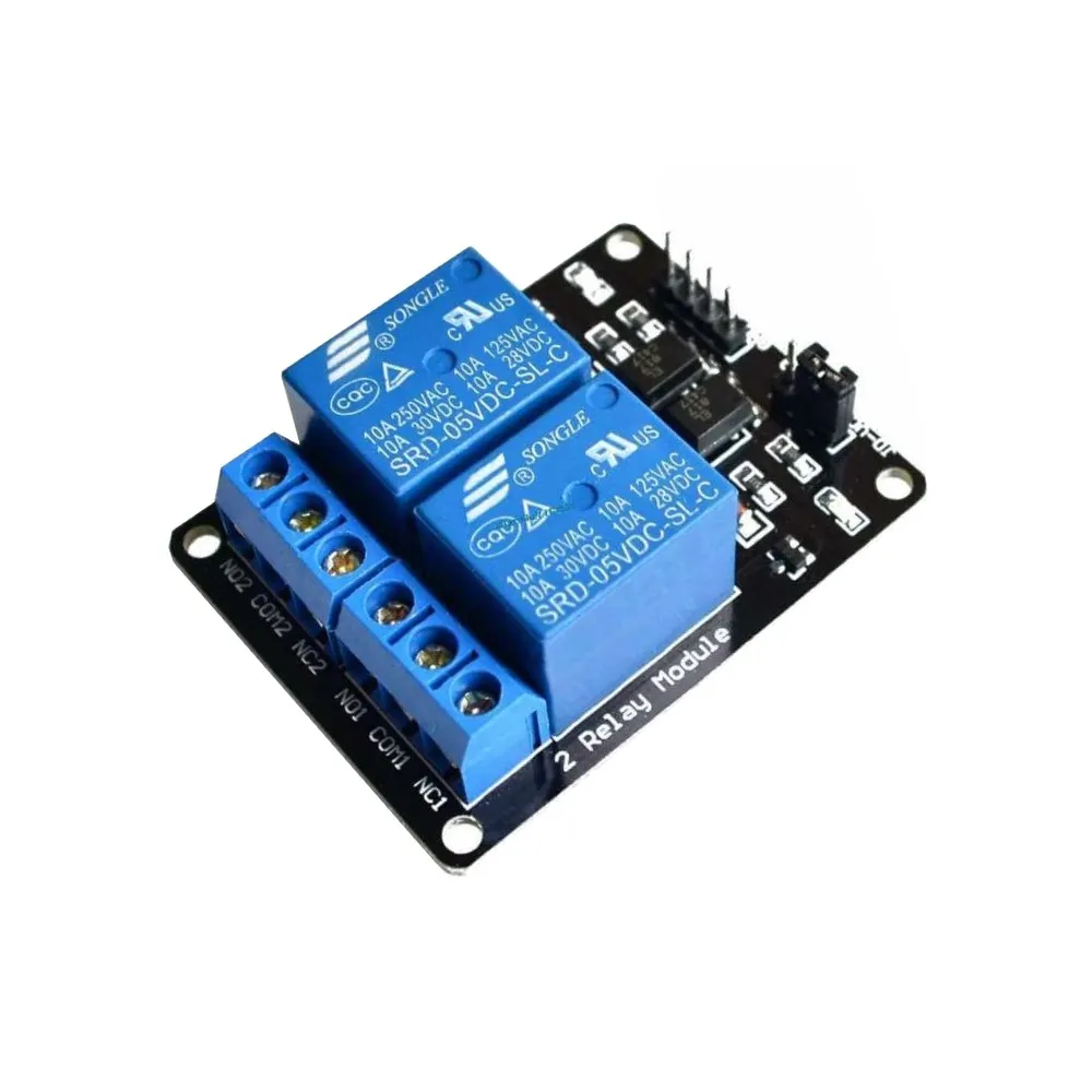 Generic 2 Channel 12V Relay Module | Optocoupler Isolation | High Current Switching