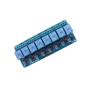 Generic 5V 8 Channel Relay Module | High-Current Switching | Microcontroller Compatible