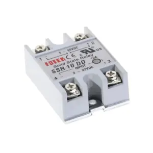Generic SSR-10 DD Solid State Relay | 5-60V DC Load | 10A High-Speed Switching
