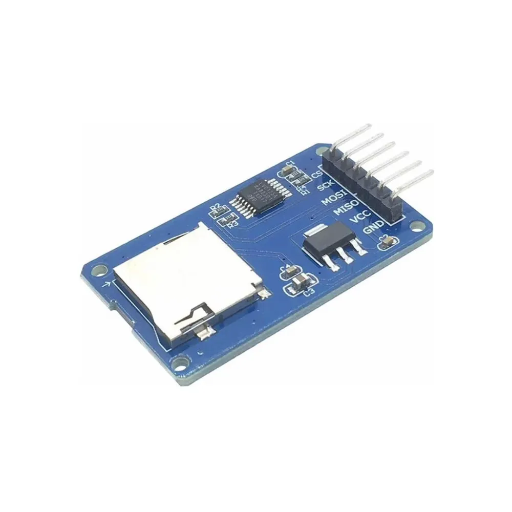 Generic Micro SD Card Reader Module | SPI Interface | Data Logging & Storage for Microcontrollers