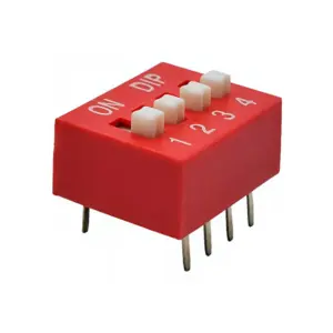 Generic HC-32 8-Position DIP Switch | Through-Hole Mounting | Reliable Configuration