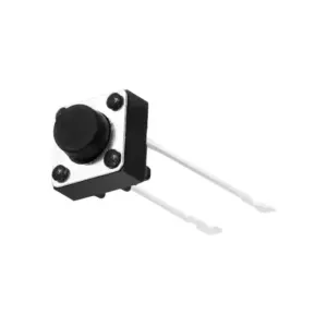 Generic 2 Pin Tactile Micro Switch - Momentary Action | Snap-In Design | PCB Mount