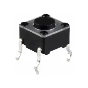 Generic 4 Pin Tactile Micro Switch | Momentary Action | PCB Mount for DIY & Robotics