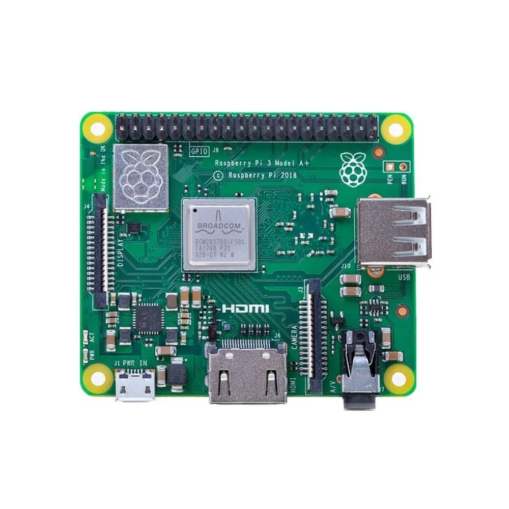 Raspberry Pi 3 Model A+ Single Board Computer | Quad-Core Processor | Integrated Dual-Band Wireless