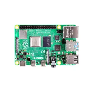 Raspberry Pi 4 Model B 4GB RAM Single Board Computer | Quad-Core Cortex-A72 | Dual 4K HDMI Output