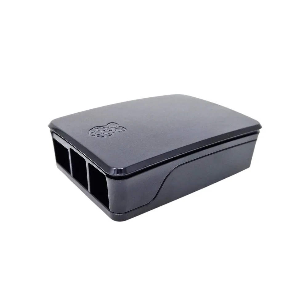 Raspberry Pi Official Pi 5 Case Black | Integrated Active Cooling | Stackable Design