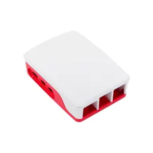 Raspberry Pi 5 Case | Official Red/White Enclosure | Optimized Cooling & Accessibility