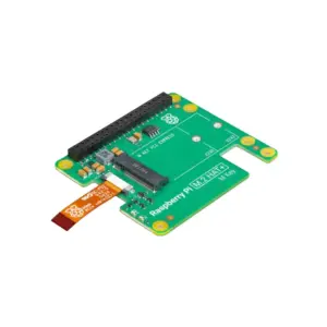Raspberry Pi Official M.2 HAT | PCIe NVMe SSD Expansion | Raspberry Pi 5 Compatible