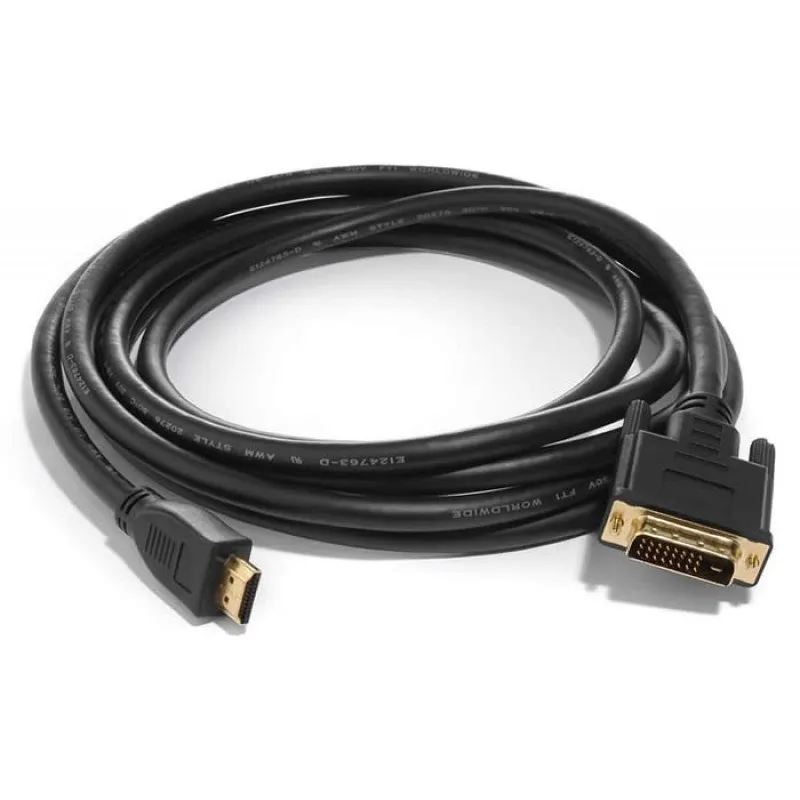 1.5M Pure Copper HDMI to DVI Cable with Shielding - Image 2