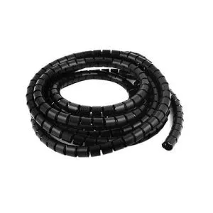 10mm Black Spiral Cable Wrap Band - 10 Meters - Image 5