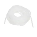 10mm White Spiral Wire Wrap Band - 10M Length