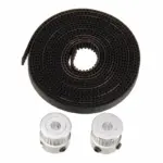 2 Meter GT2 Timing Belt Kit with 20-Tooth Pulleys