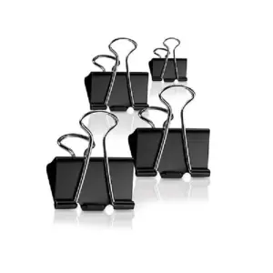 25mm Metal Binder Clips for 3D Printer (4-Pack)