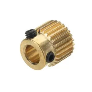 26-Tooth Stainless Steel Extrusion Gear for 3D Printer