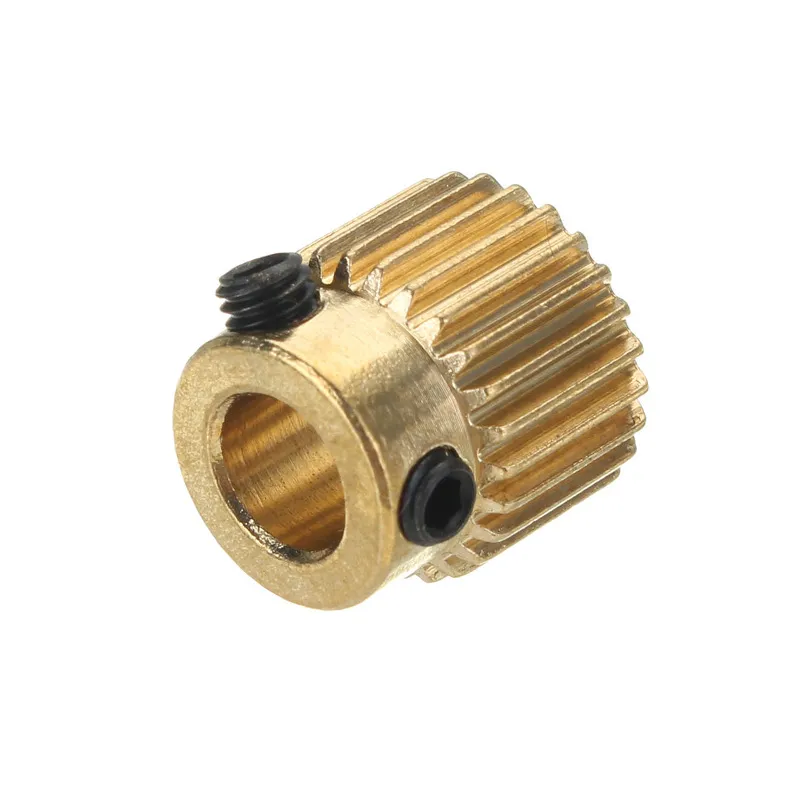 26-Tooth Stainless Steel Extrusion Gear for 3D Printer