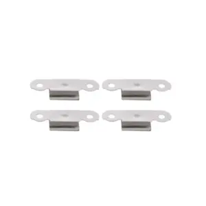 3D Printer Heated Bed Glass Retainer Clips (4-Pack)