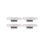 3D Printer Heated Bed Glass Retainer Clips (4-Pack)