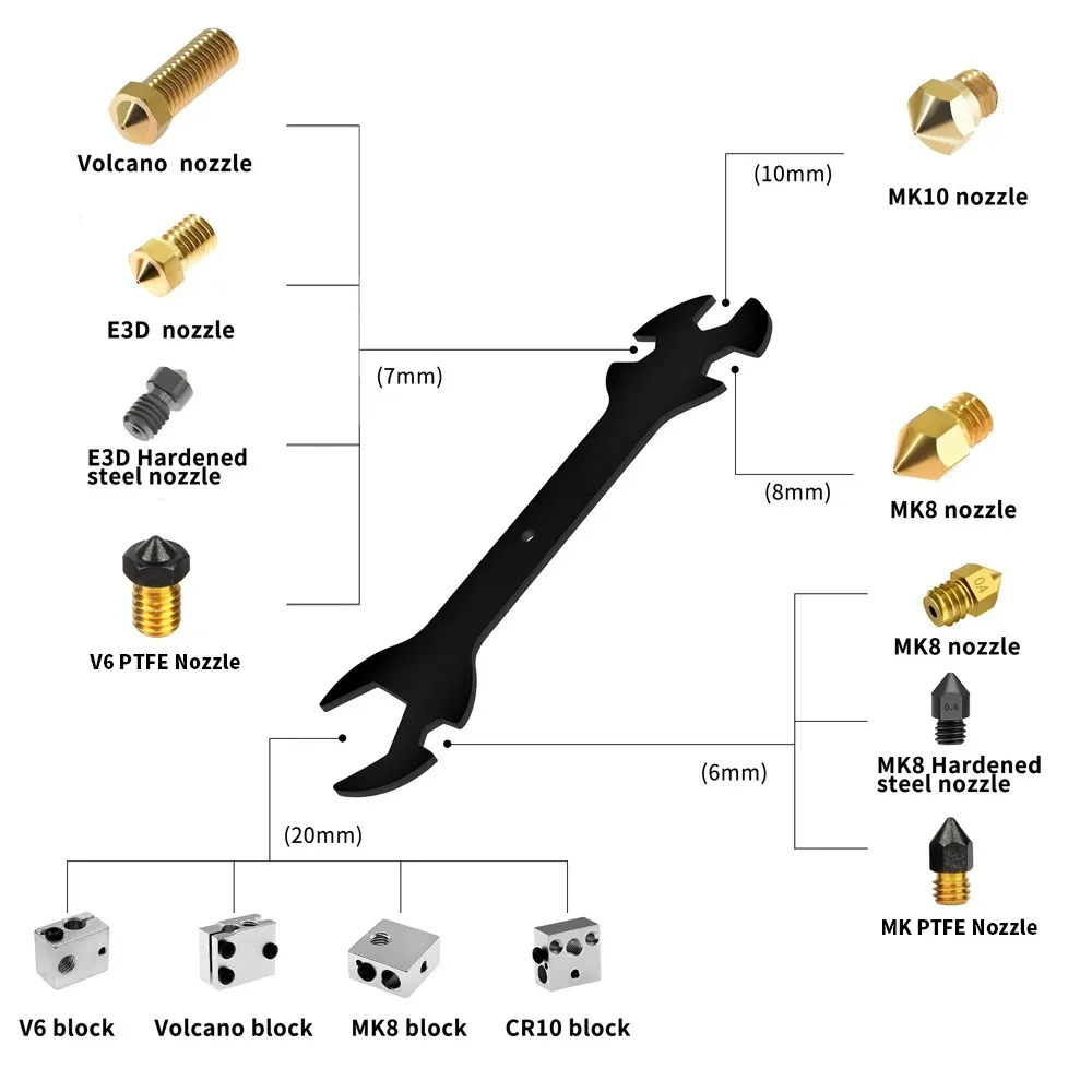 3D Printer Nozzle Cleaning & Maintenance Kit - Image 4
