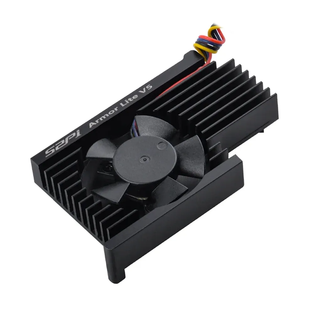 52Pi Armor Lite V5 Heatsink with Fan for Raspberry Pi 5